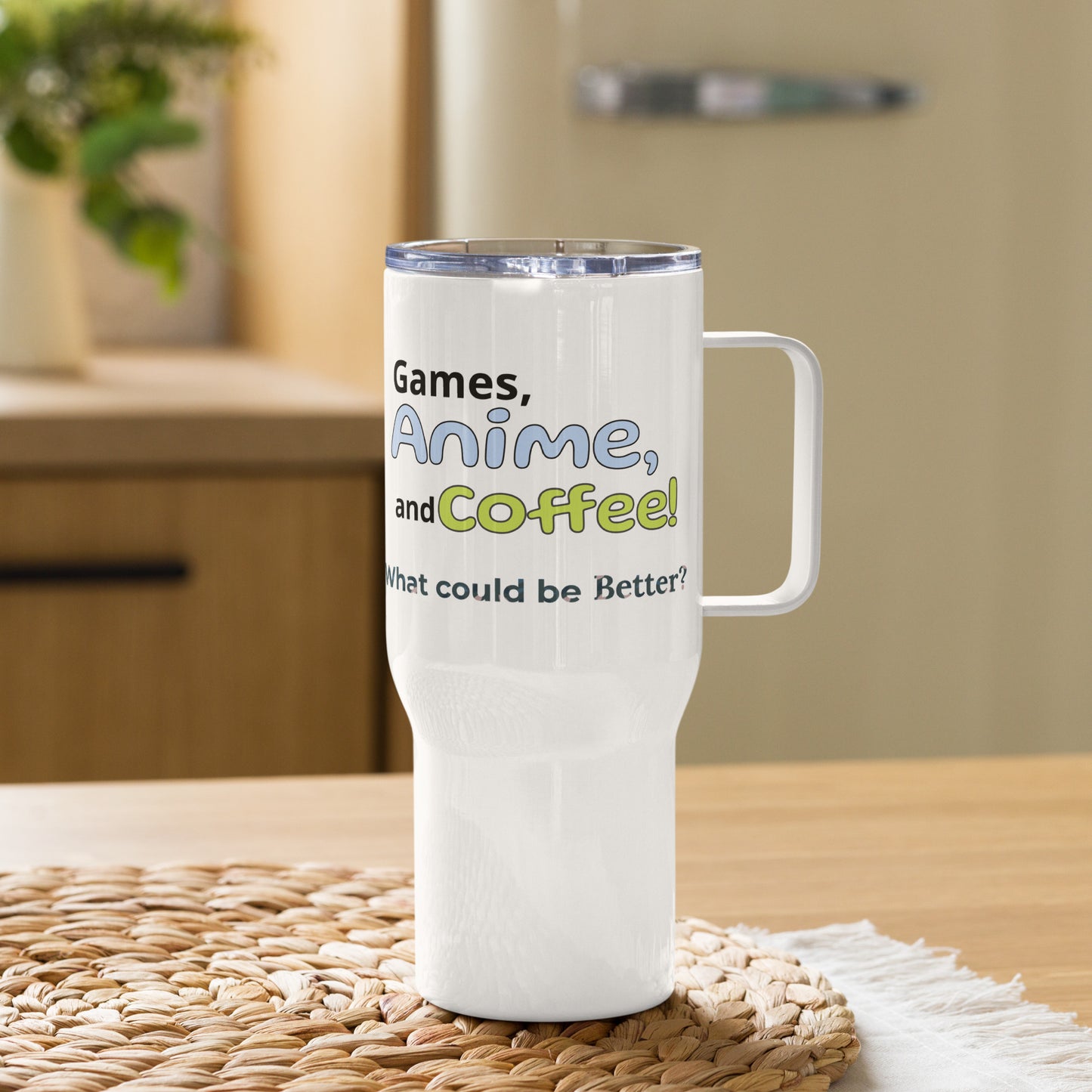 CyberBean Travel Mug